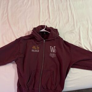 Darc Sport Maroon Puffer Jacket